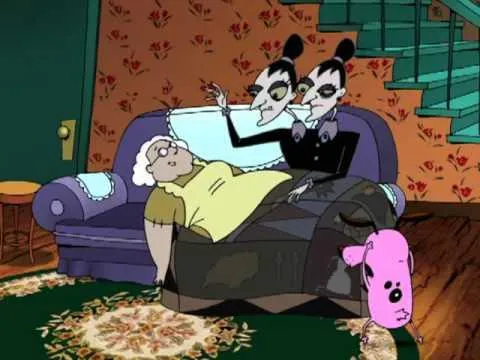 Creepiest Courage the Cowardly Dog Episodes | The mutant potato from outer  space