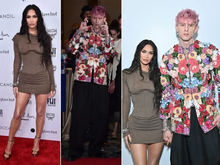 Megan Fox and Machine Gun Kelly at Daily Front Row awards