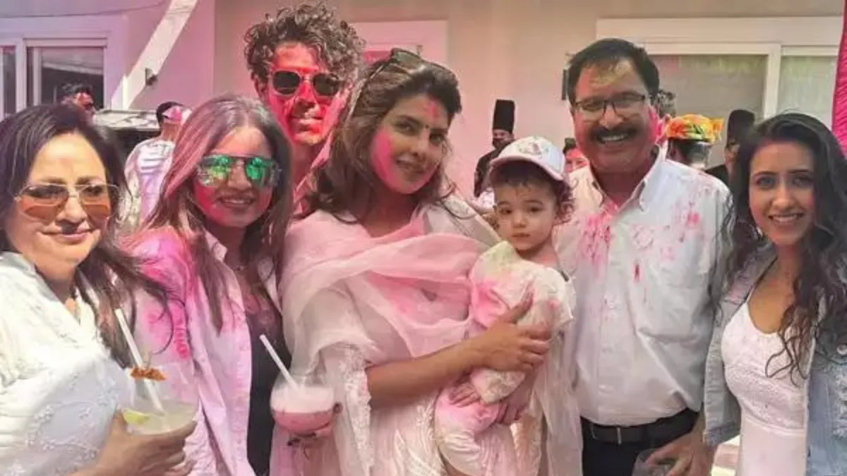 Priyanka Chopra Nick Jonas Holi