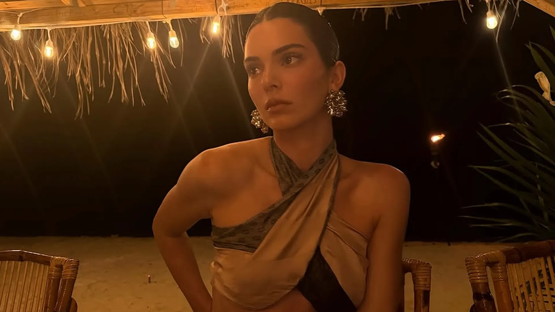 Kendall Jenner Wears a Carrie Bradshaw-Coded Bra Top for Her 30th Birthday  Party | Marie Claire