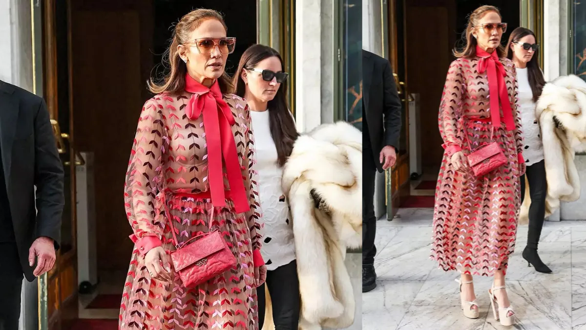Jennifer Lopez Paris Fashion Week