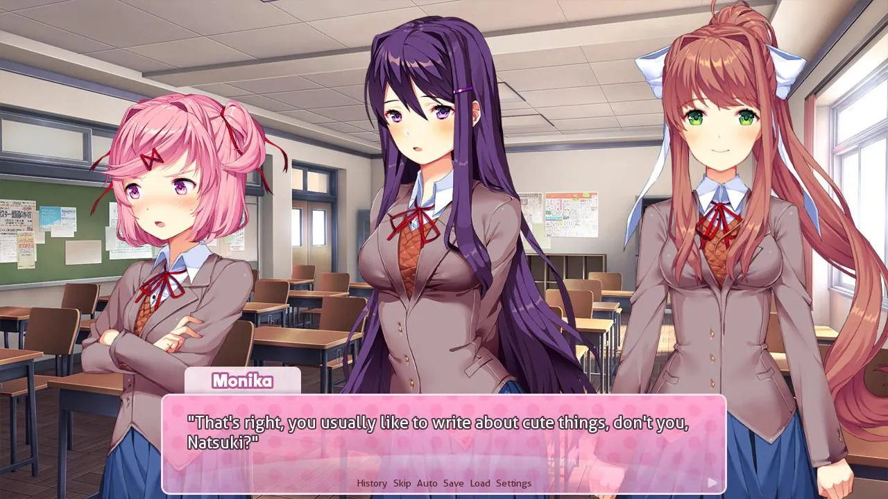 The Gay Gamer: A few thoughts on Doki Doki Literature Club