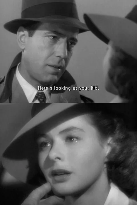 In Casablanca (1942): Rick says 