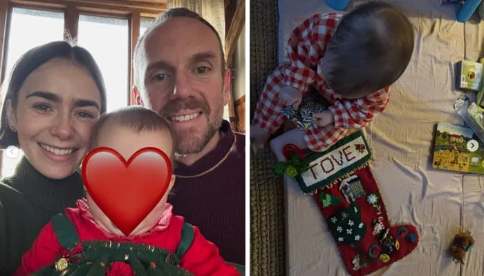 Inside Lily Collins first Christmas celebration after becoming mother