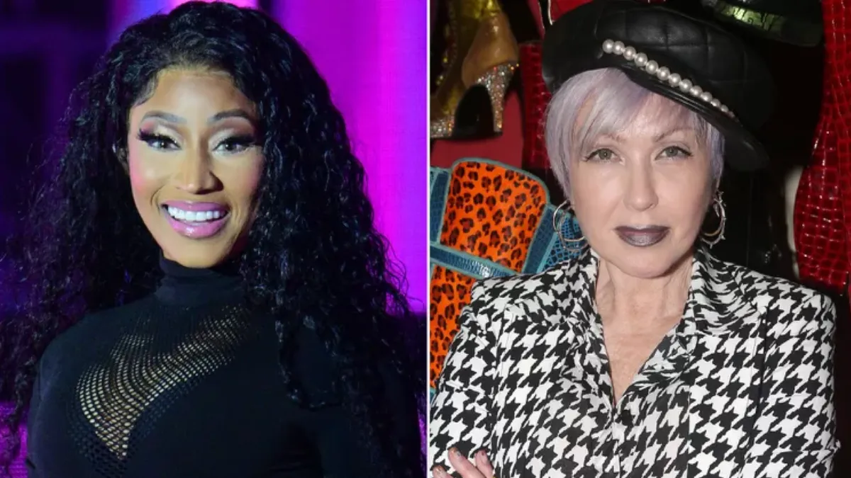Nicki Minaj Cyndi Lauper