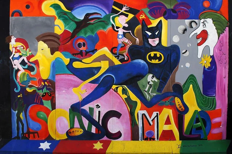 graffiti, berlin, east-side-gallery, berlin wall, sprayer, multi colored,  art and craft, creativity, street art, spray paint | Pxfuel