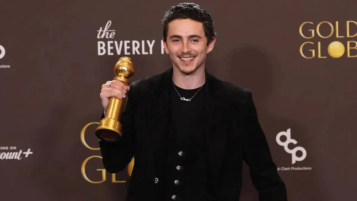 Golden Globes 2026: Timothee Chalamet bags first award for Marty Supreme