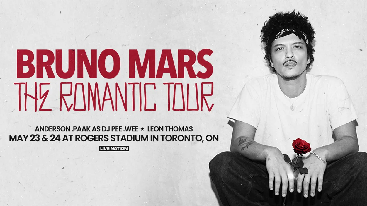 Bruno Mars at Rogers Stadium