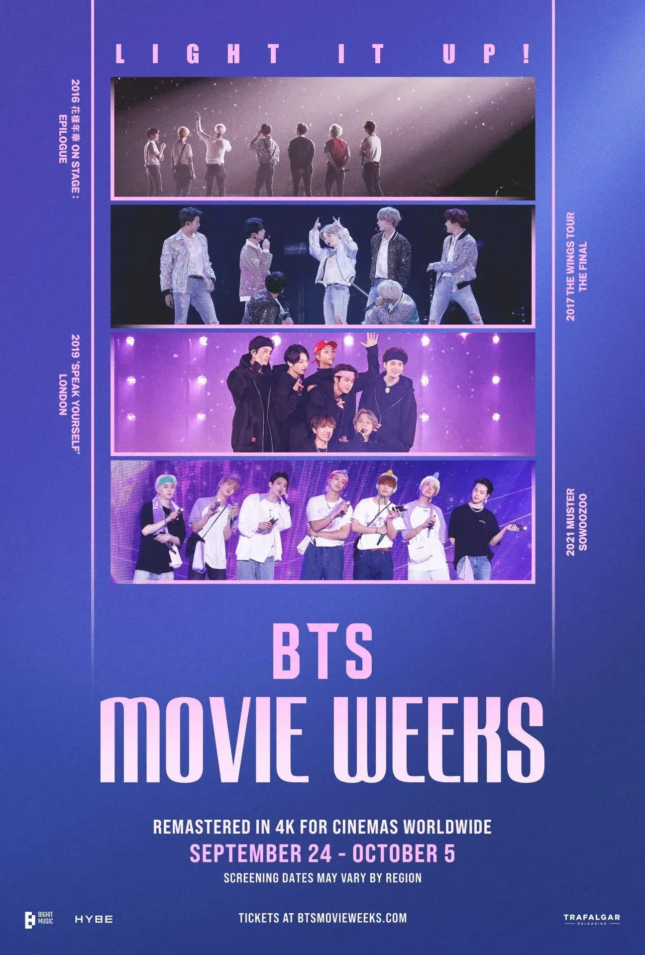 BTS Movie Weeks Release — US BTS ARMY