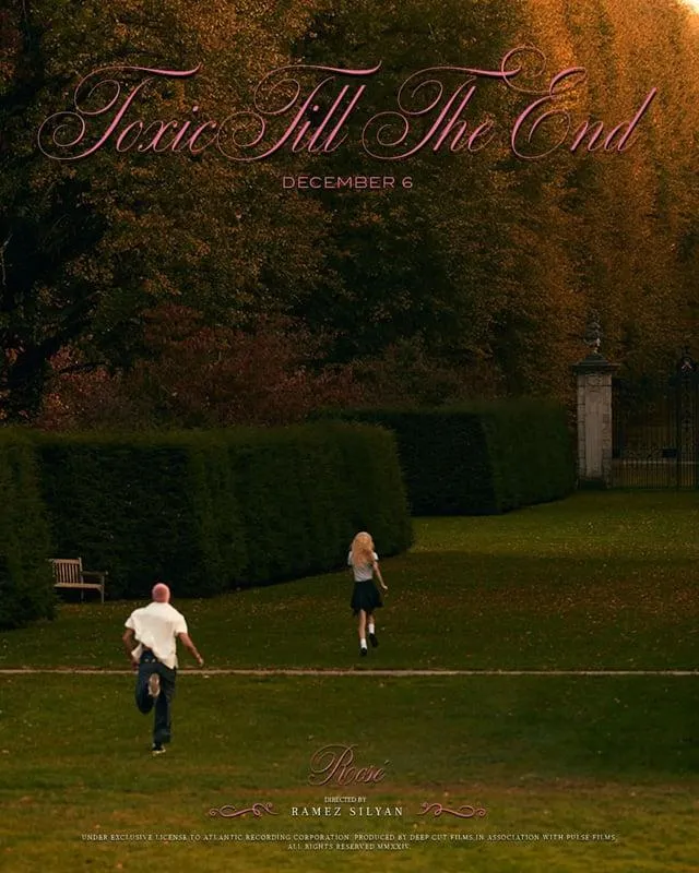 BLACKPINK ROS&Eacute; - 1st Solo Album: rosie / Title Track: toxic till the end  (Teaser Image) : r/kpop