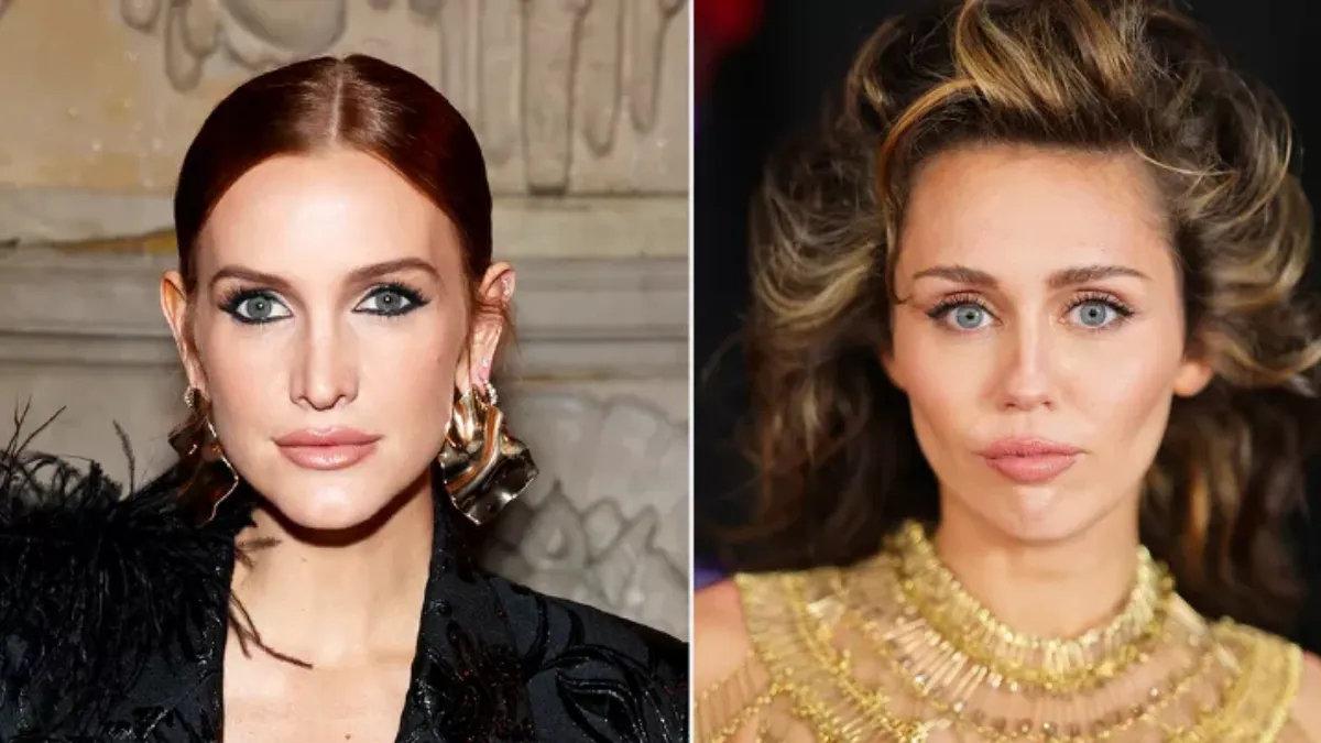 Ashlee Simpson Miley Cyrus