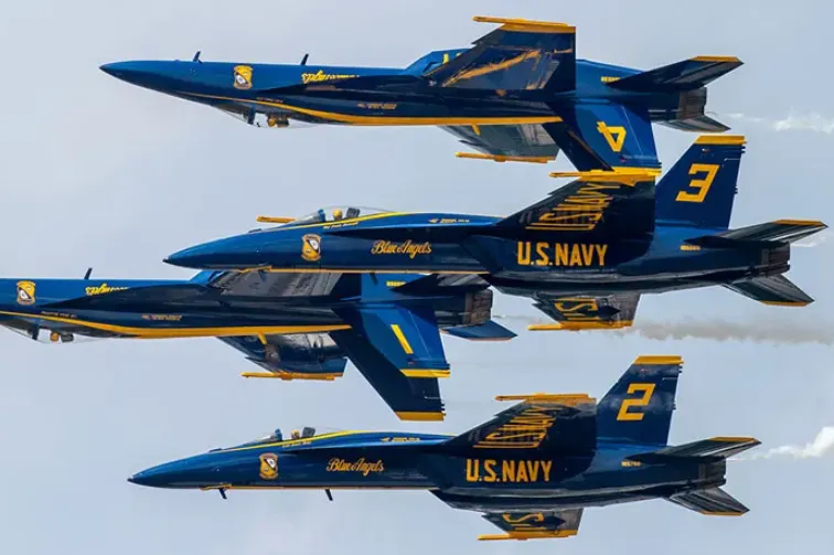 Glen Powell Blue Angels