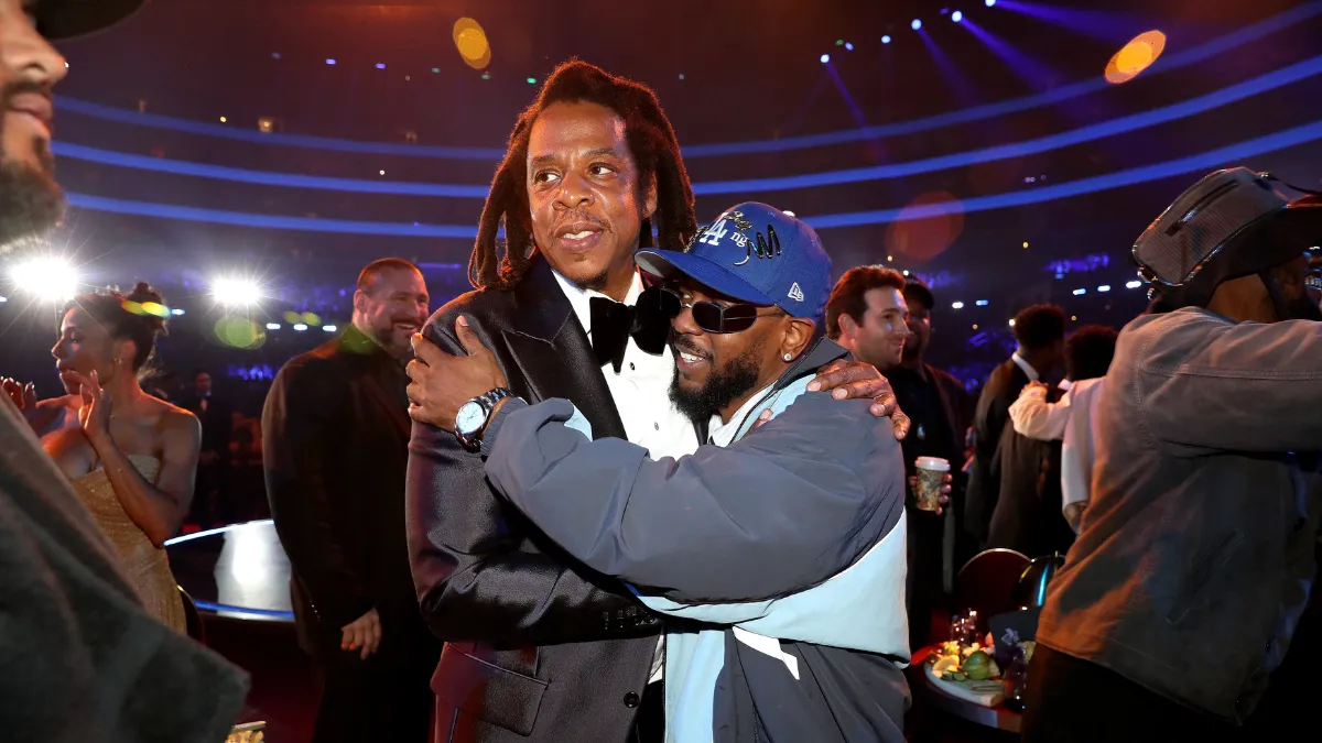 Jay-Z and Kendrick Lamar 