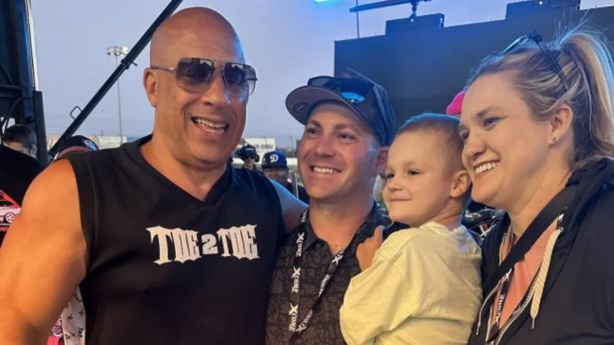 Vin Diesel 4-Year-Old Fan 