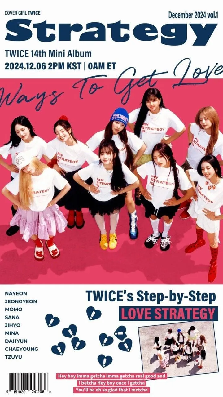 TWICE - 14th Mini Album: STRATEGY / Title Track: Strategy (feat. Megan Thee  Stallion) (Audio Snippet) : r/kpop