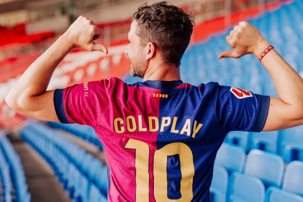 Coldplay Unites With Spotify and FC Barcelona To Release a Special El  Clásico Shirt, Merch Collection, and Matchday Playlist — Spotify