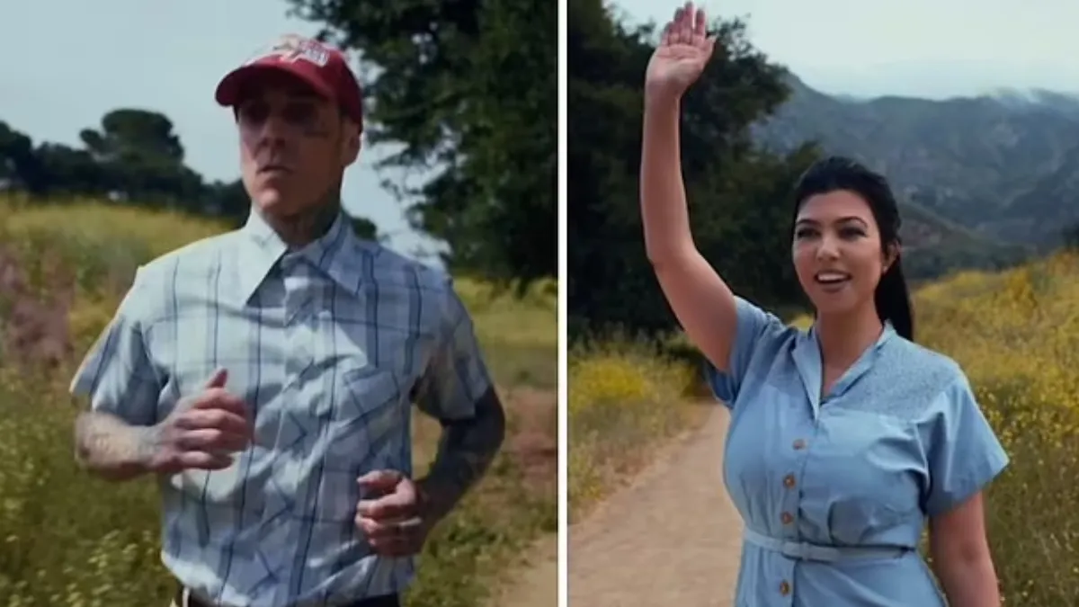 Kourtney Kardashian Forrest Gump