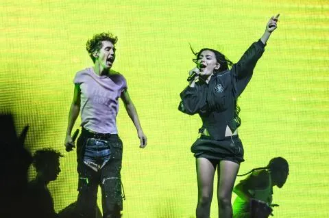 Charli xcx and Troye Sivan's SWEAT Tour setlist: songs performed at joint  concert | Official Charts
