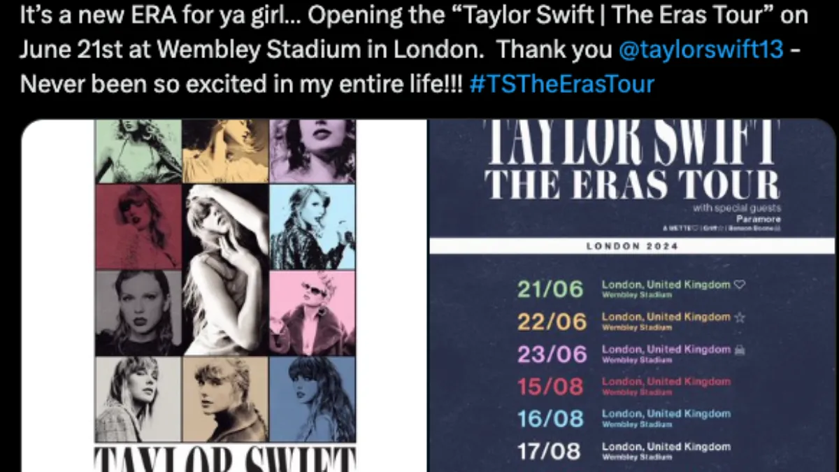 Taylor Swift London Shows