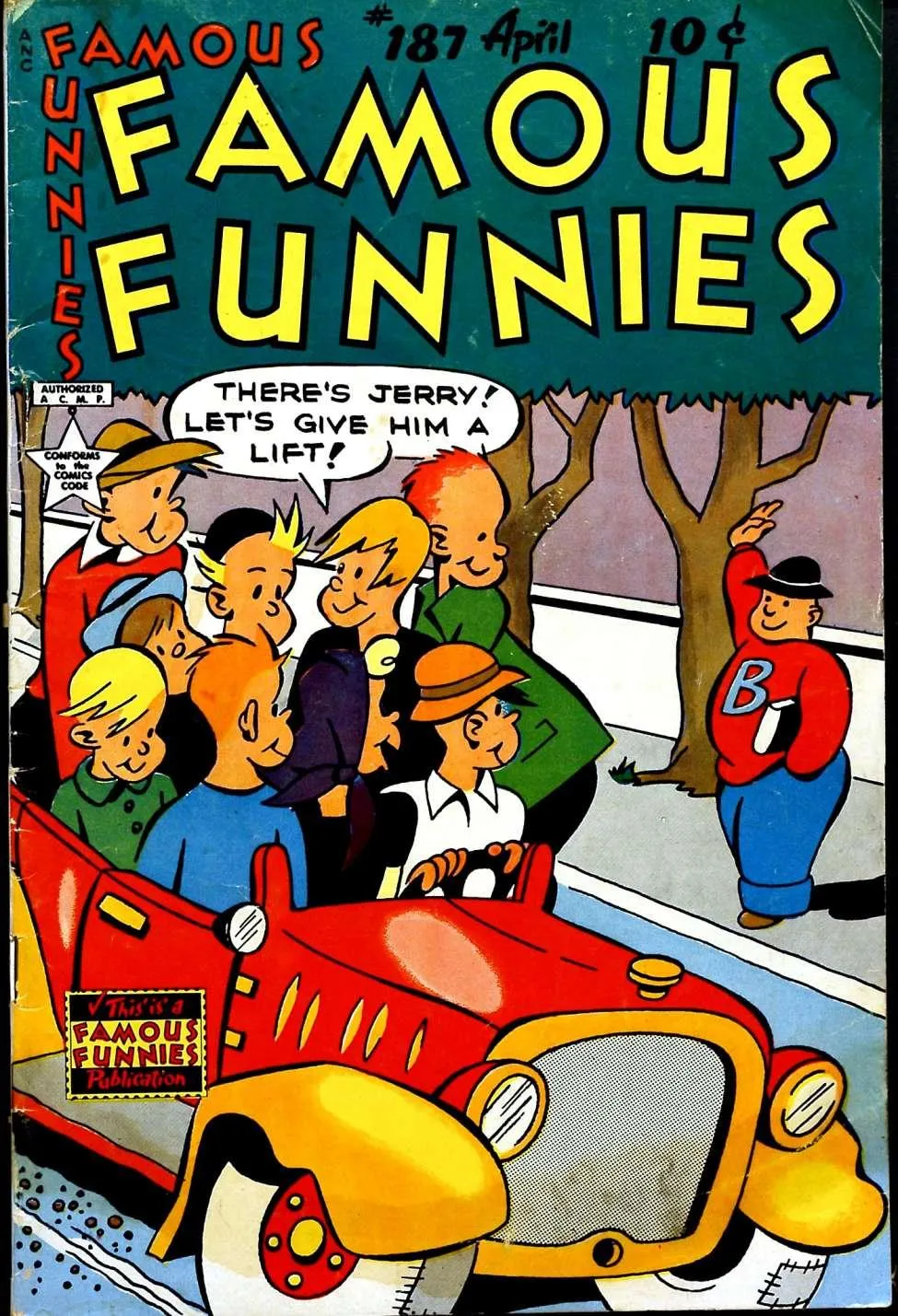 Famous Funnies 187 (Eastern Color) - Comic Book Plus