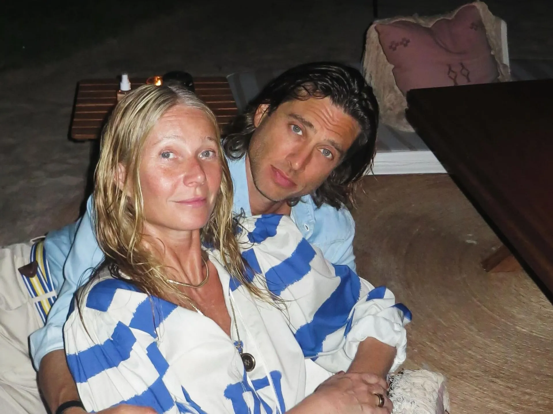 Gwyneth Paltrow is sensational in a tiny bikini alongside husband Brad  Falchuk for rare wedding anniversary tribute | HELLO!