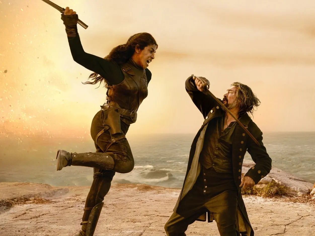 Priyanka Chopra gets bloody, brutal in first look of Prime Videos' The Bluff,  hubby Nick Jonas gives a huge shoutout | Hollywood