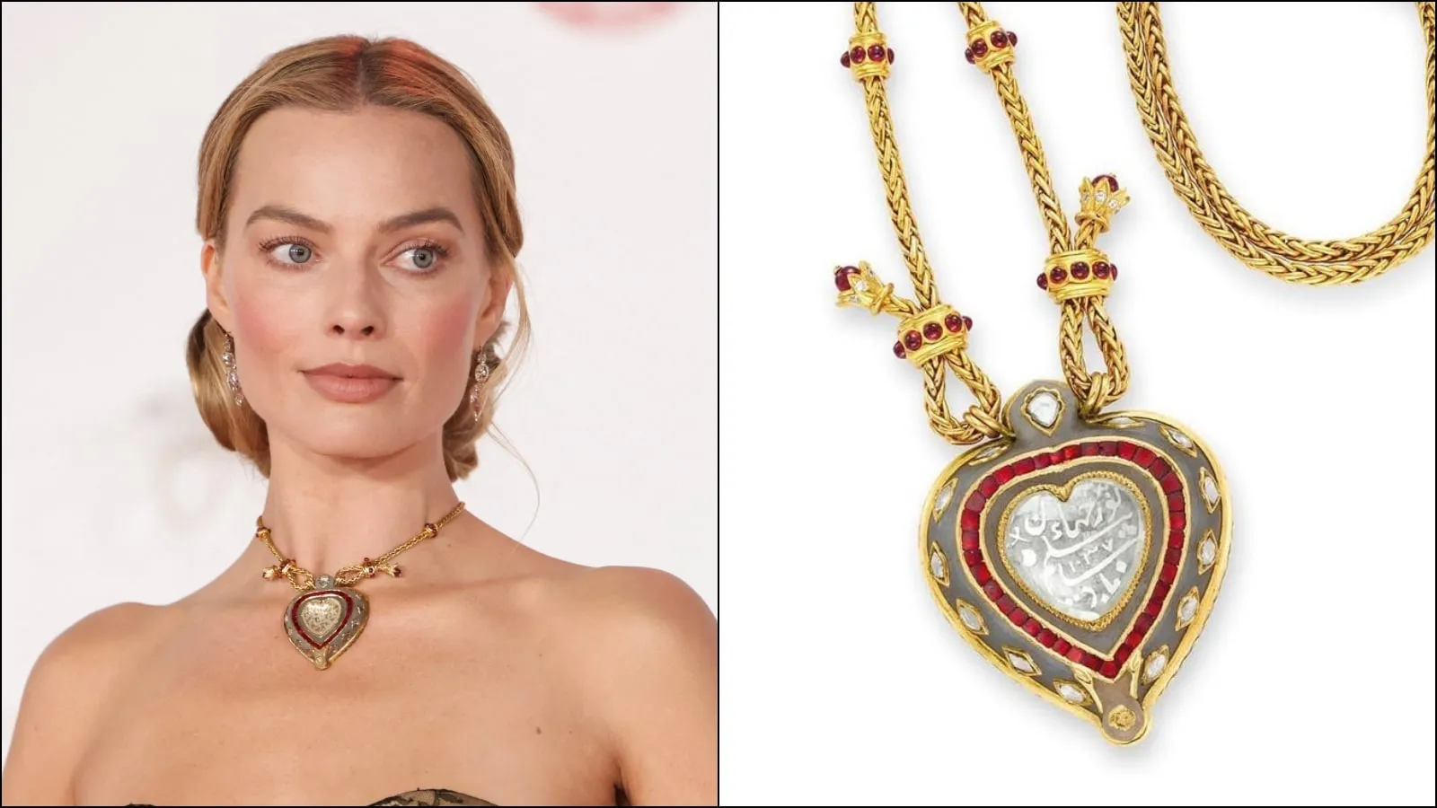 Indians Fume At Margot Robbie After Her 'Taj Mahal' Necklace Sparks Row:  'Give Us Our Jewels Back' | Viral News - News18