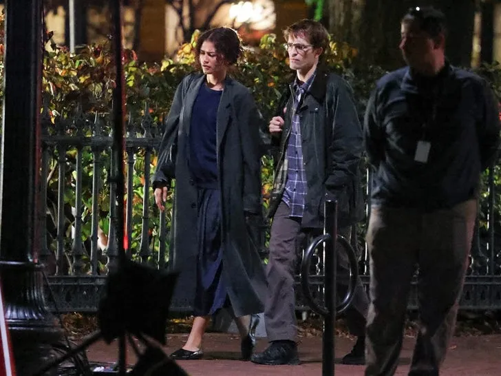 Zendaya and Robert Pattinson Get Close Shooting New Movie in Boston
