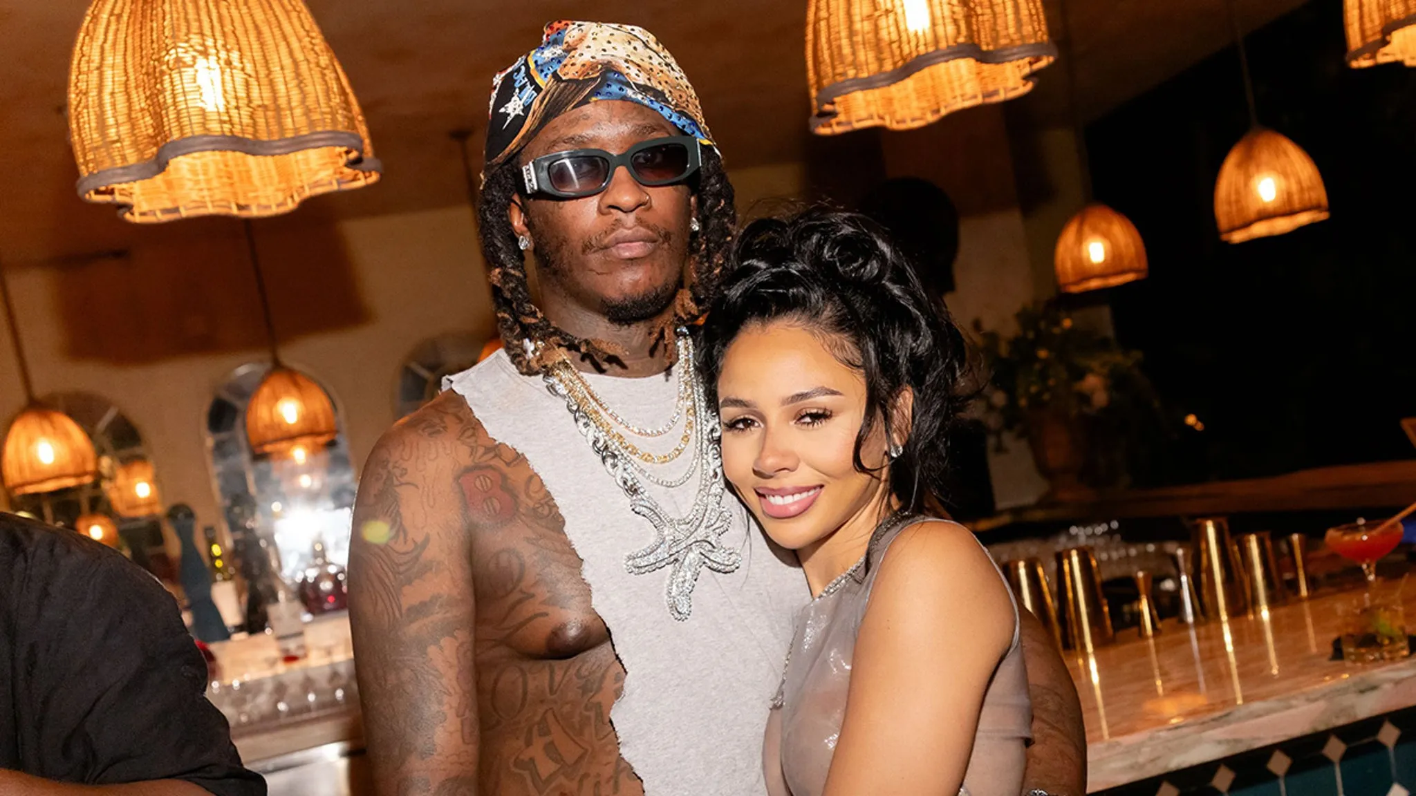 Young Thug Proposes to Mariah the Scientist During Atlanta Concert