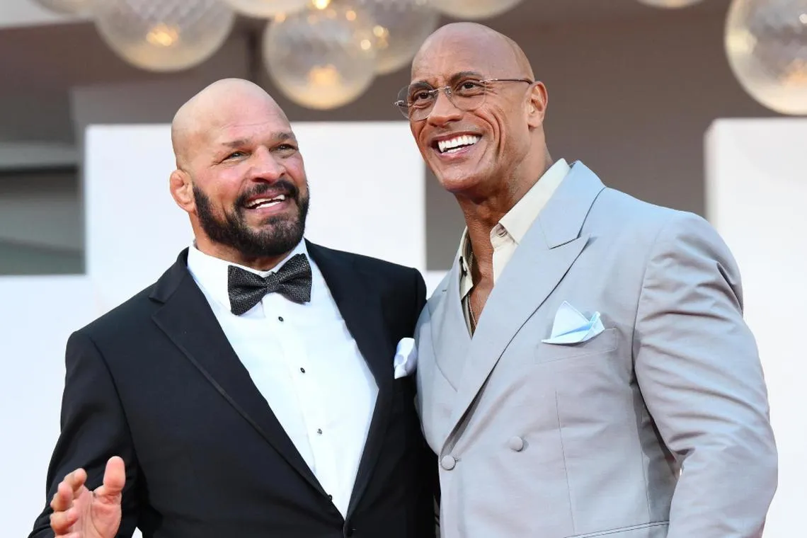 Dwayne Johnson breaks Hollywood action star mould in gritty fight drama at  Venice Film Festival | The Straits Times