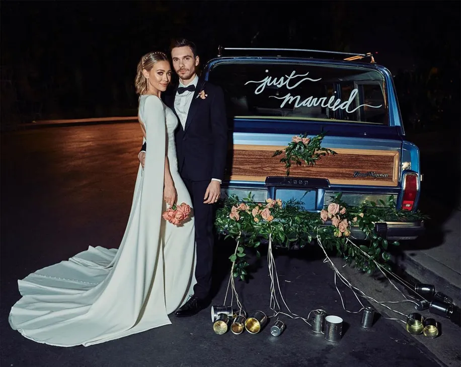 Hilary Duff and Matthew Koma | Celebrity Weddings | WeddingSutra