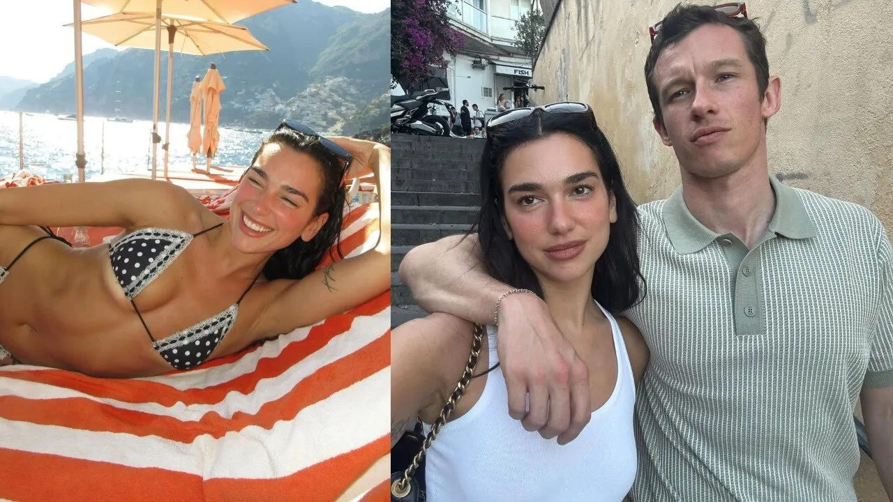 Dua Lipa romantic Italian holiday with fiance Callum Turner - India Today