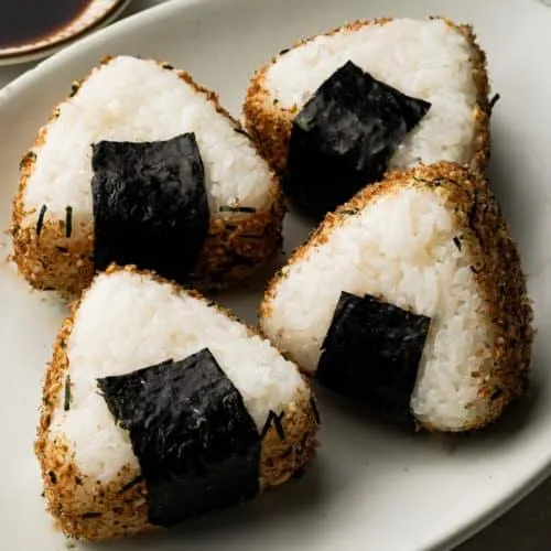 Yuzu Salmon Onigiri - Whisper of Yum