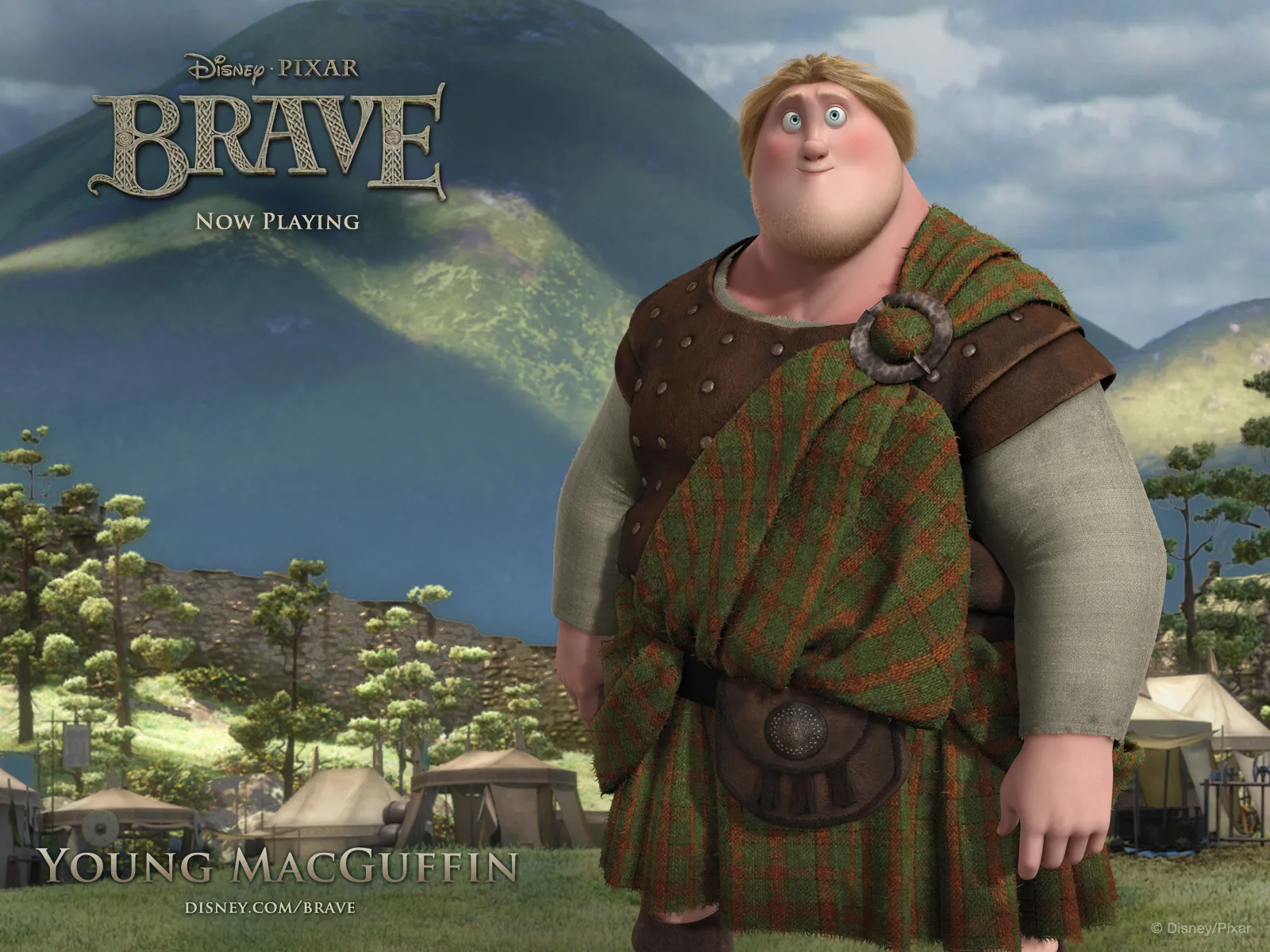 Disney Princes Green Flag