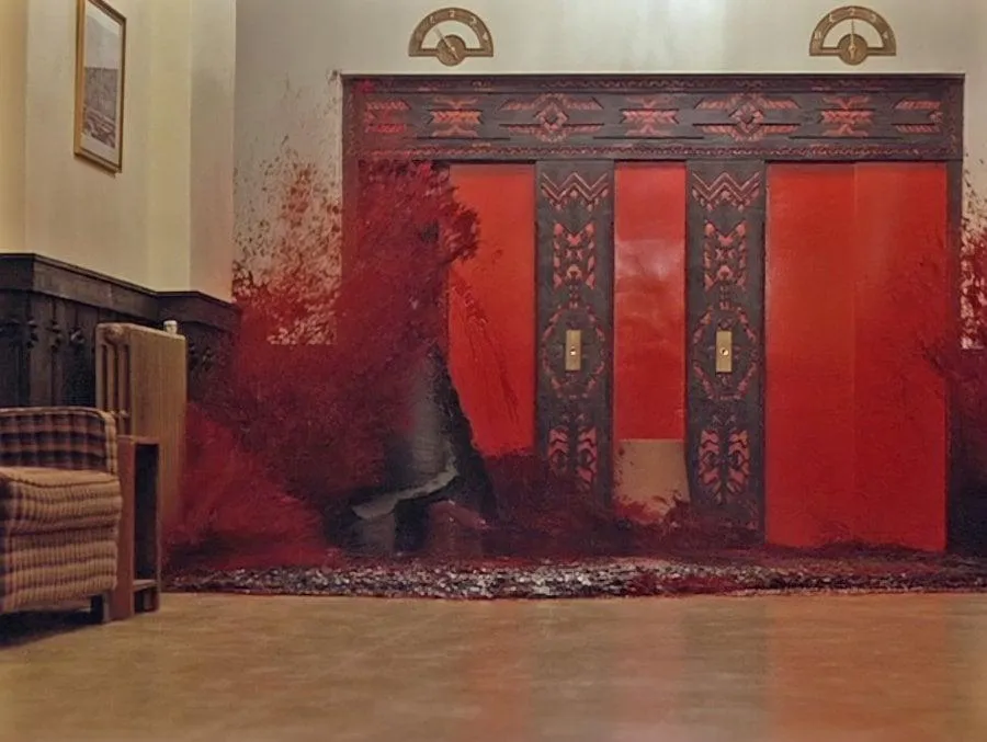 How Stanley Kubrick made the elevator bleed in 'The Shining'