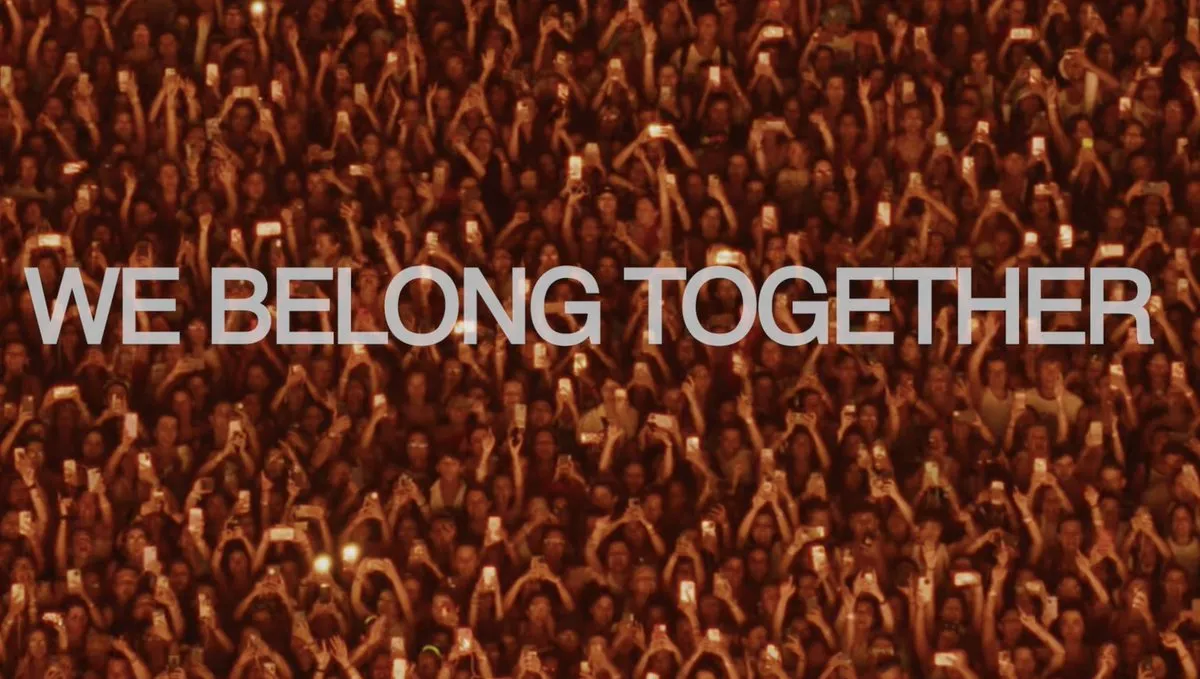 Harry Styles teases new message "We Belong Together".