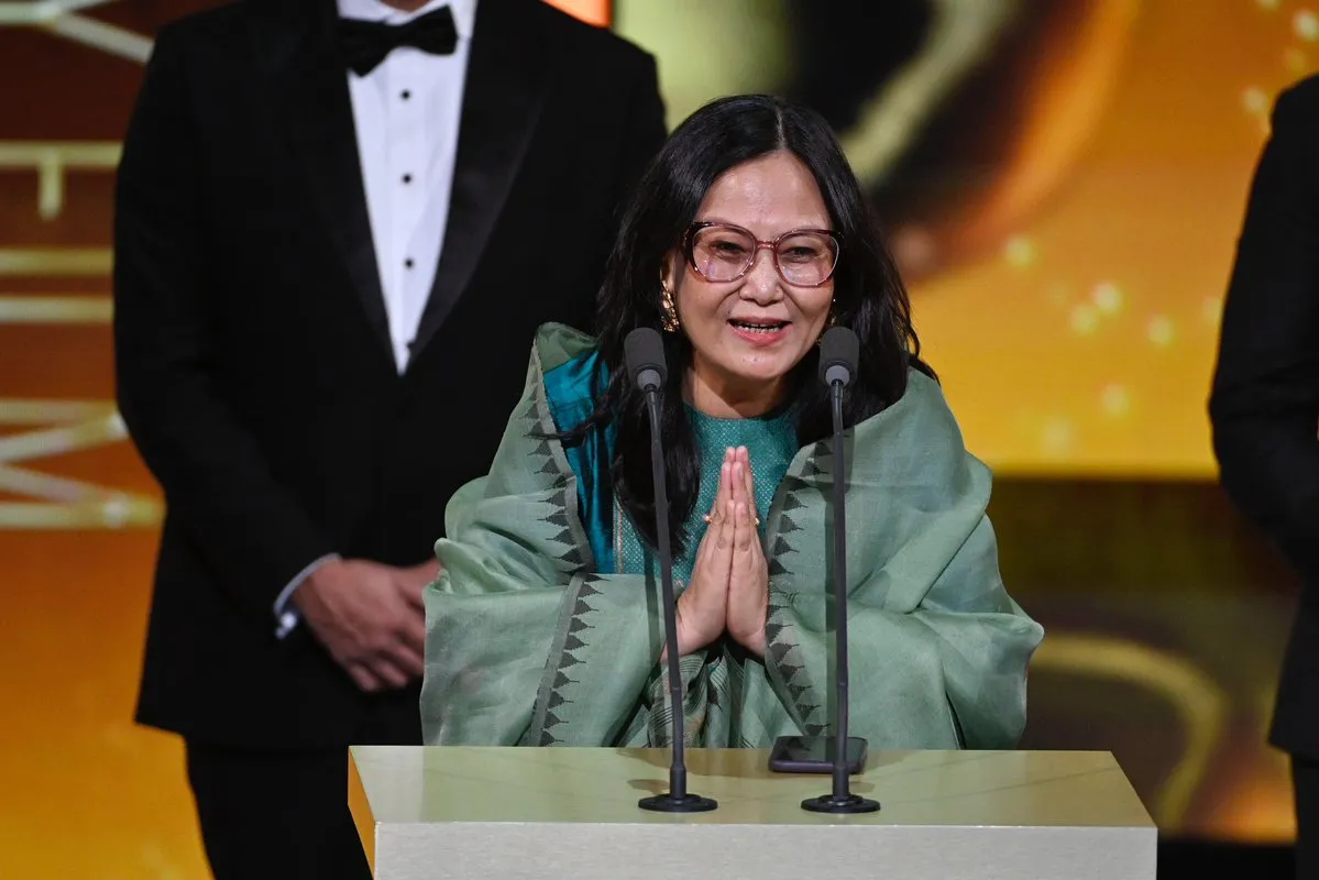 A proud moment for Indian cinema as the Manipuri-language film #Boong,  directed by Lakshmipriya Devi, won Best Children's & Family Film at the # BAFTA. Find the complete story on #PBSHABD. Register now