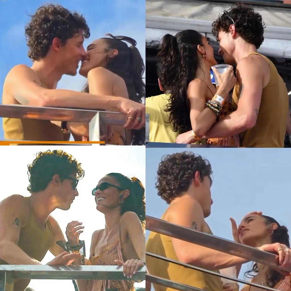 Shawn Mendes living a real life romcom with his favourite person, Bruna  Marquezine in his favourite place in Brasil with music, his favourite  thing. he deserves all this so much😭😭😭😭😭😭😭