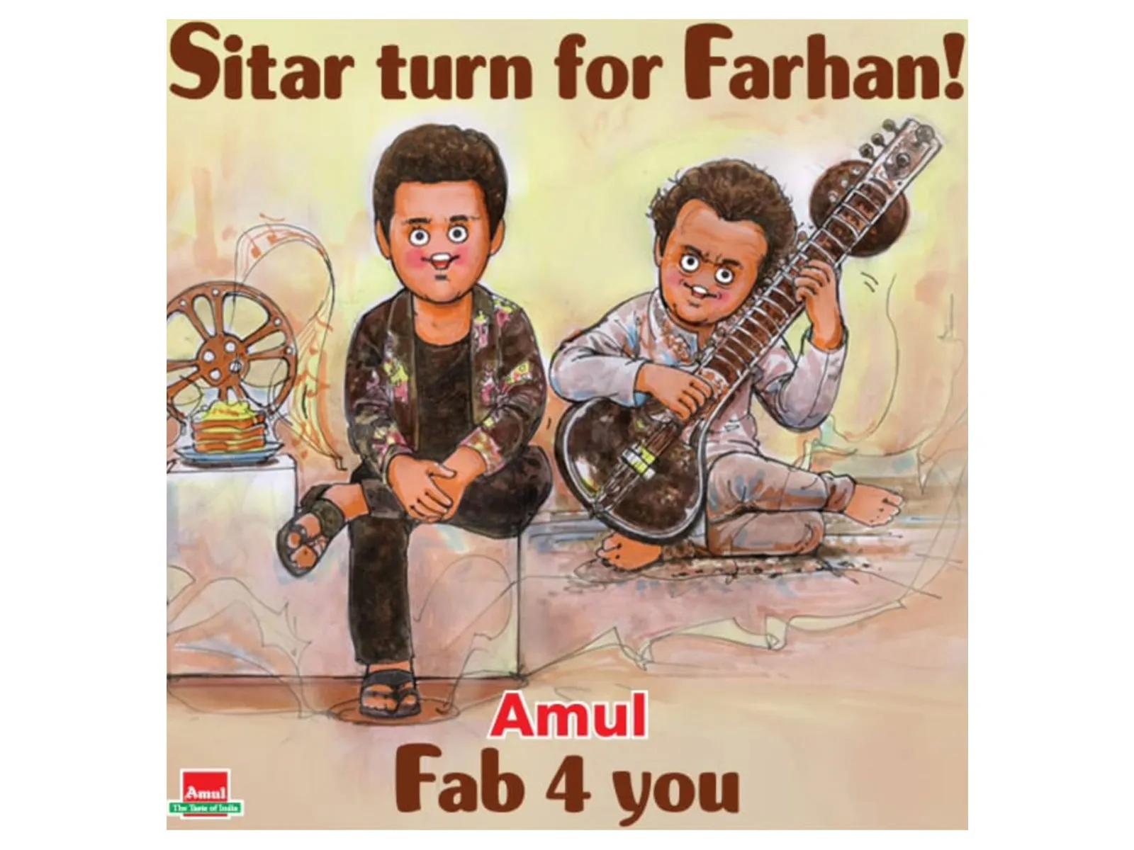 Amul Topical honours Farhan Akhtar's Hollywood debut in Sam Mendes' film