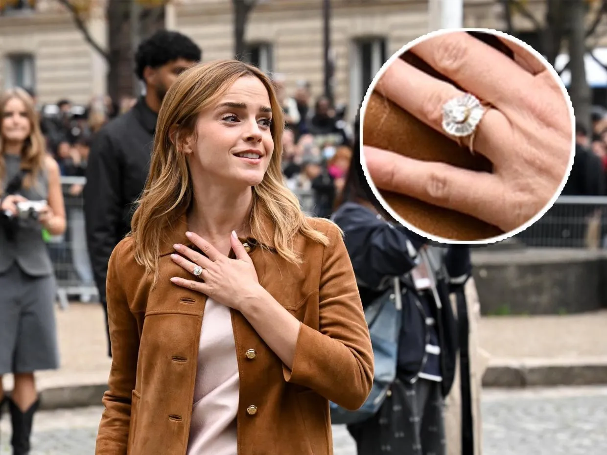 Is Emma Watson secretly engaged? A diamond ring on 'that' finger is  sparking speculation | Stuff