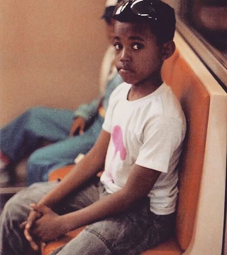 Lil Ye | Kanye west, Childhood photos, Kanye