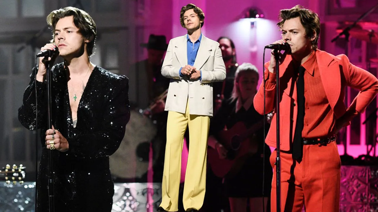 Harry Styles's Saturday Night Live Appearance Was a Fashion Tour de Force |  Vogue