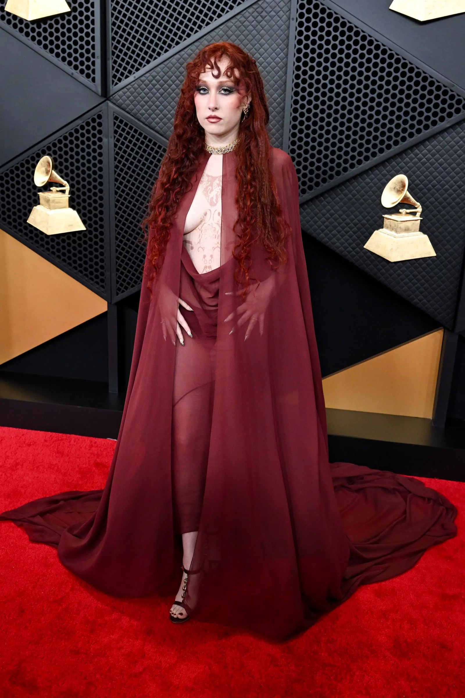 Chappell Roan Bares All on 2026 Grammys Red Carpet | Vogue