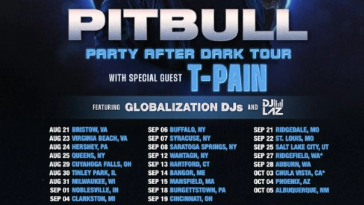 Pitbull Party After Dark Tour Dates