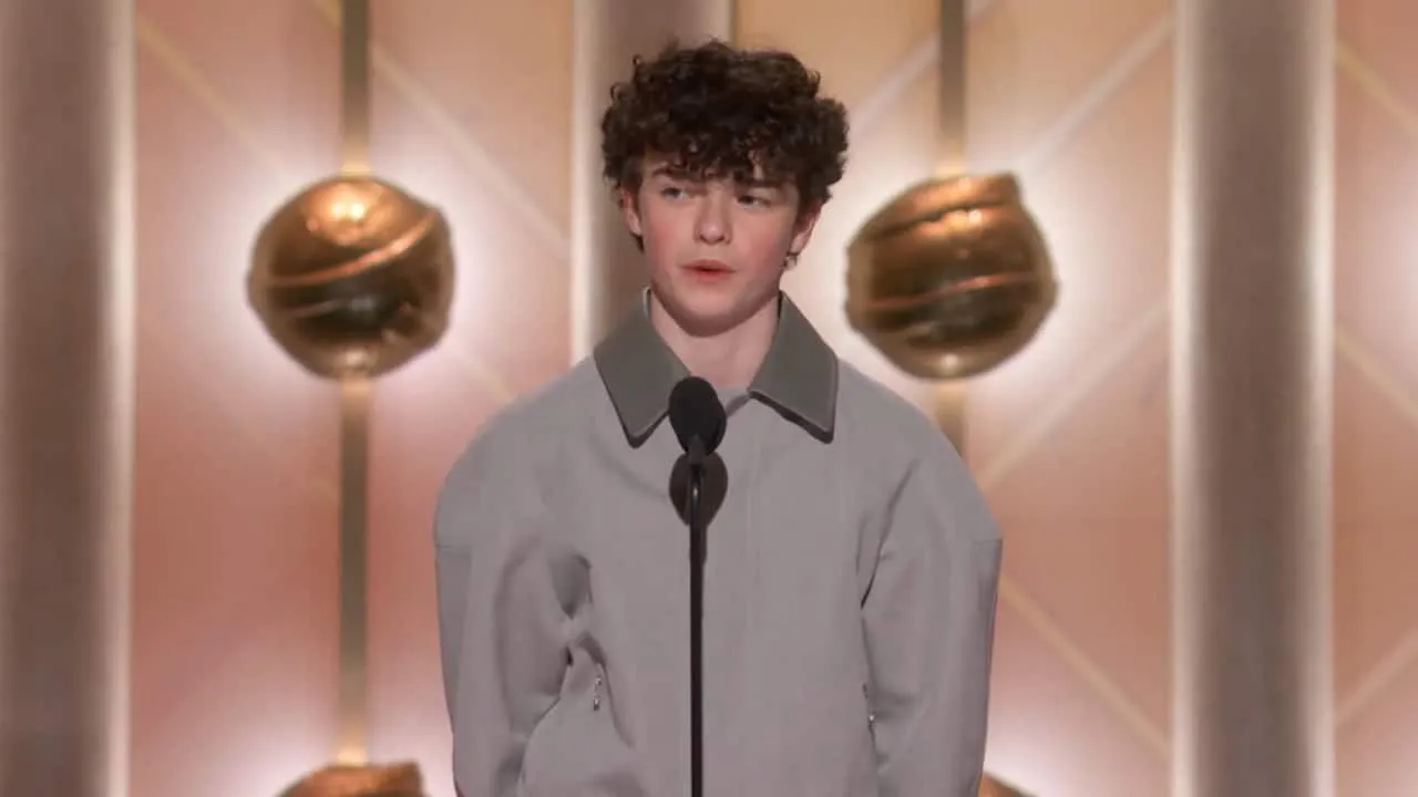 Owen Cooper makes history as youngest-ever Supporting Actor winner at Golden  Globes 2026 for Adolescence