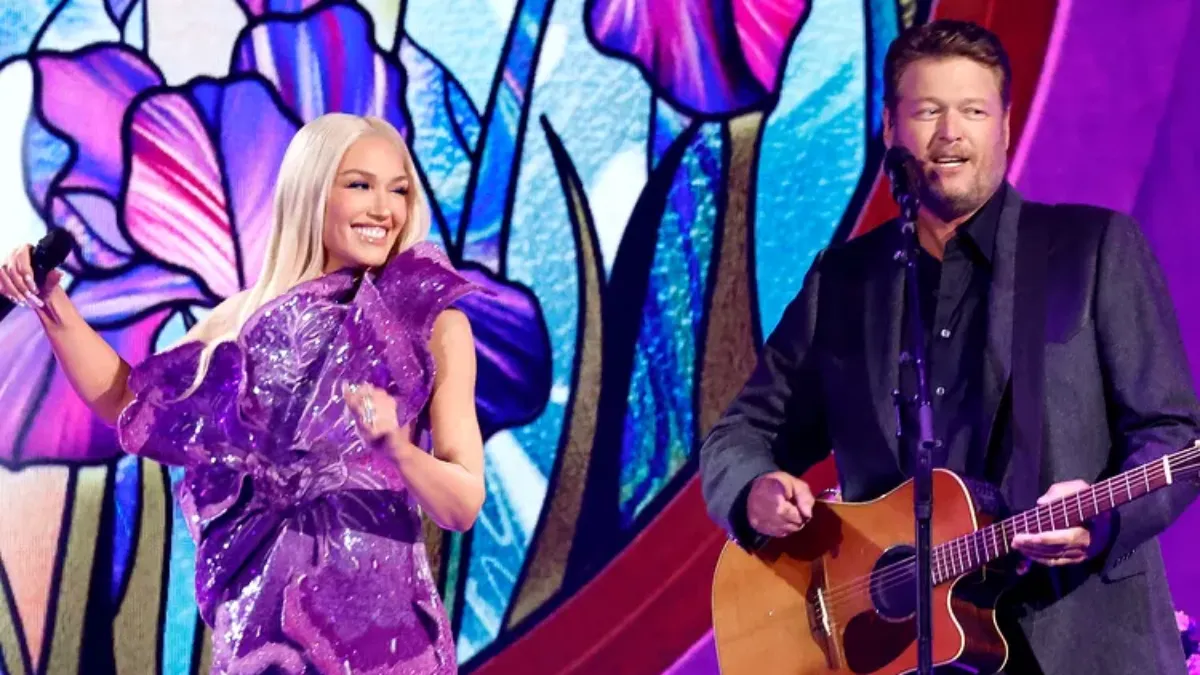 Gwen Stefani Blake Shelton ACM Awards