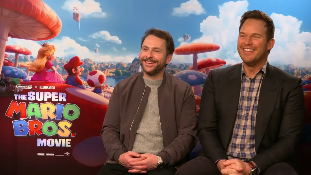 Chris Pratt and Charlie Day have some Nintendo Cinematic Universe ideas |  Super Mario Interview - YouTube