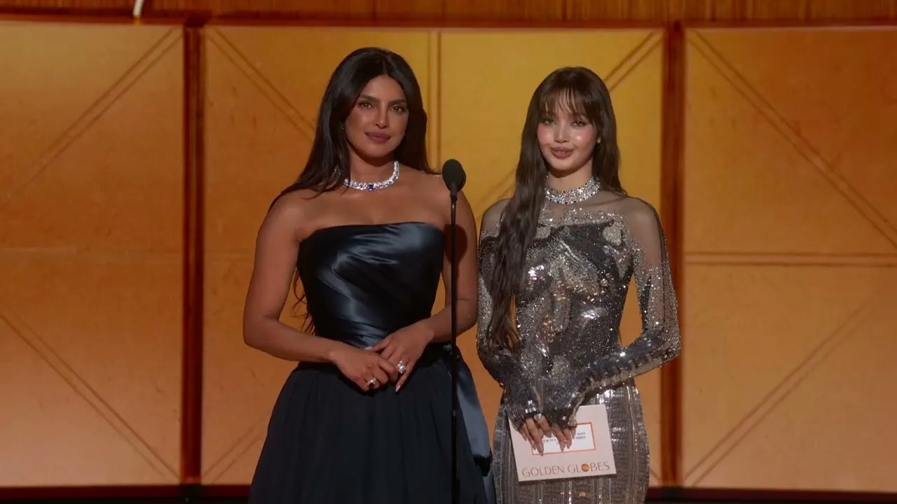 Priyanka Chopra Jonas & Lalisa Manobal Present Male Actor &ndash; Television &ndash;  Drama | 83rd Golden Globes