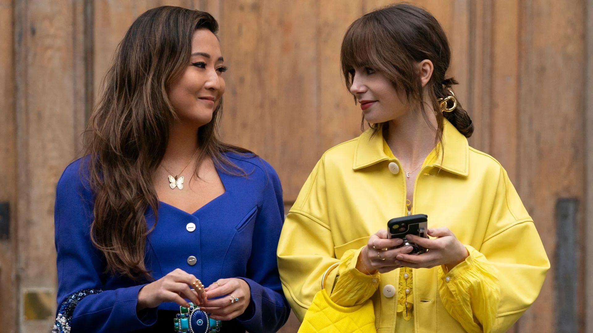 Lily Collins and Ashley Park 'Emily in Paris' Interview | Marie Claire