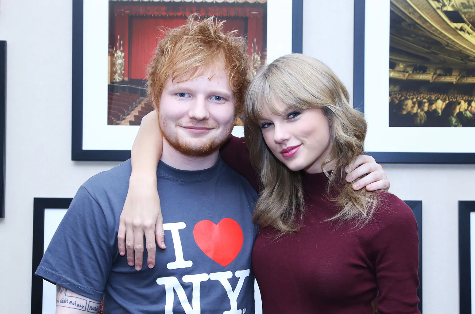 Ed Sheeran and Taylor Swift Score U.K.'s Highest New Chart Entry
